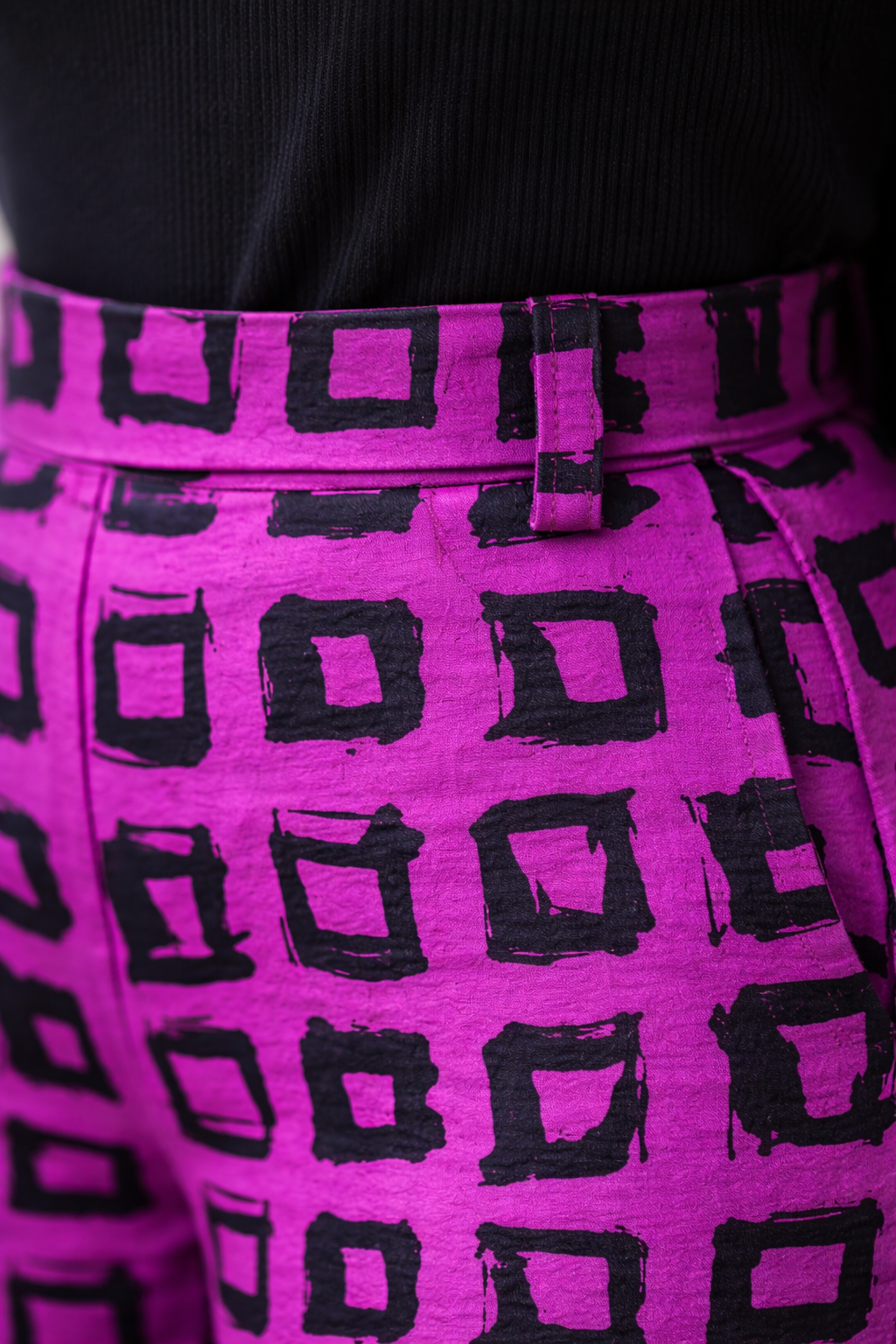 Folasade 2 Piece Ankara Set - Purple