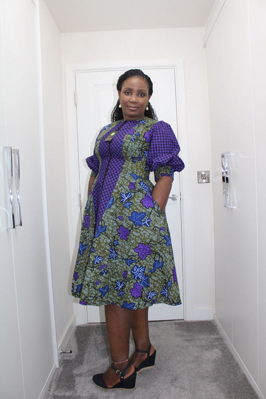 Adeife - Ankara Suit dress