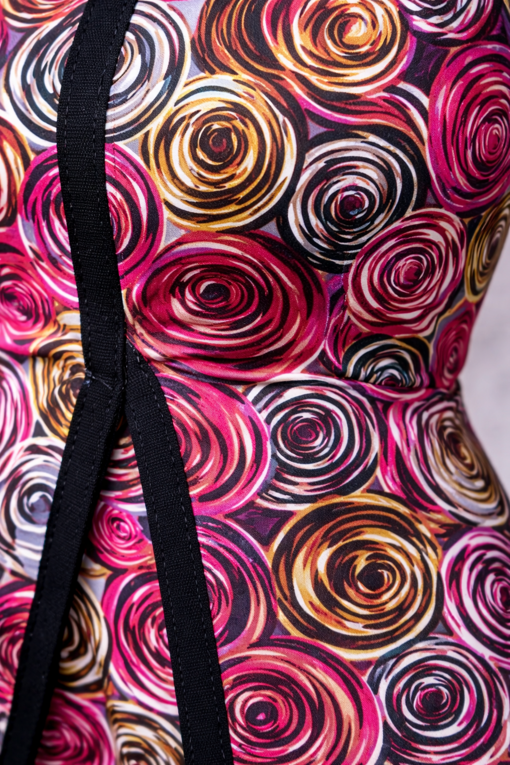 Aduke Velvet Ankara 2 Piece Set - Pink