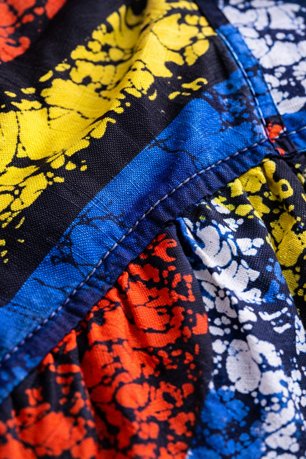 Oyin Ankara Dress - Concentric Circles