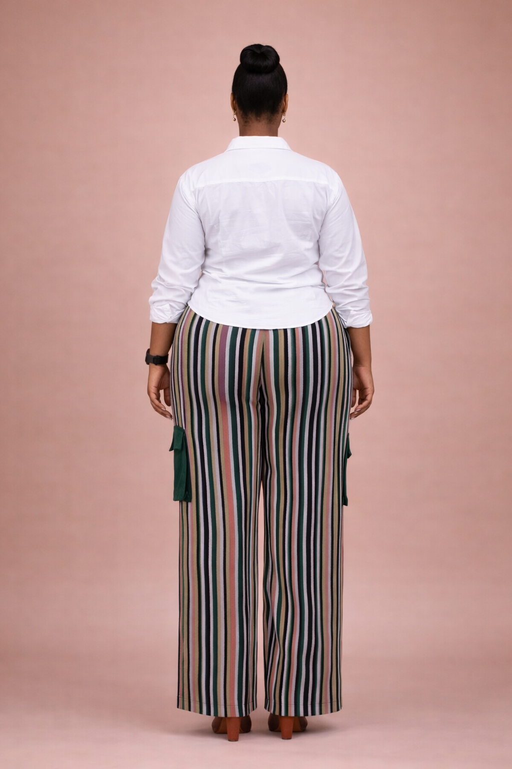 Foyinsola Ofi Pants Set - Pink