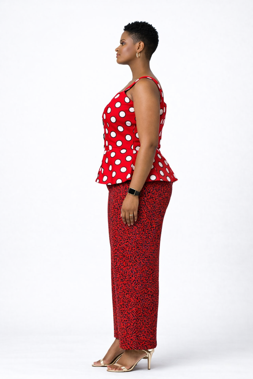 Ayinke Ankara Jumpsuit - Red