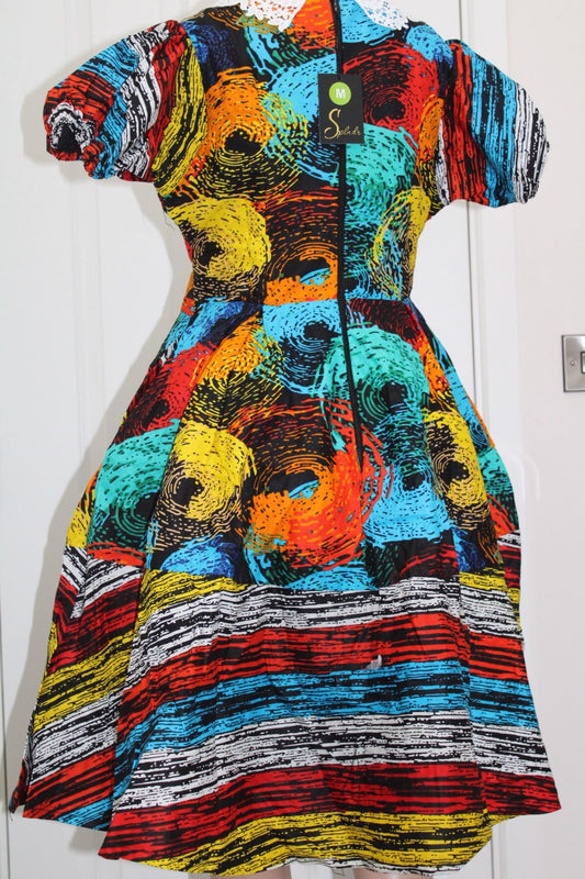 Oyin - Pretty princess whorl patterned dress